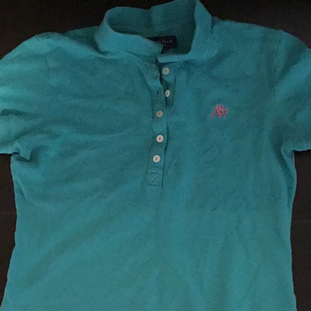 Teal polo